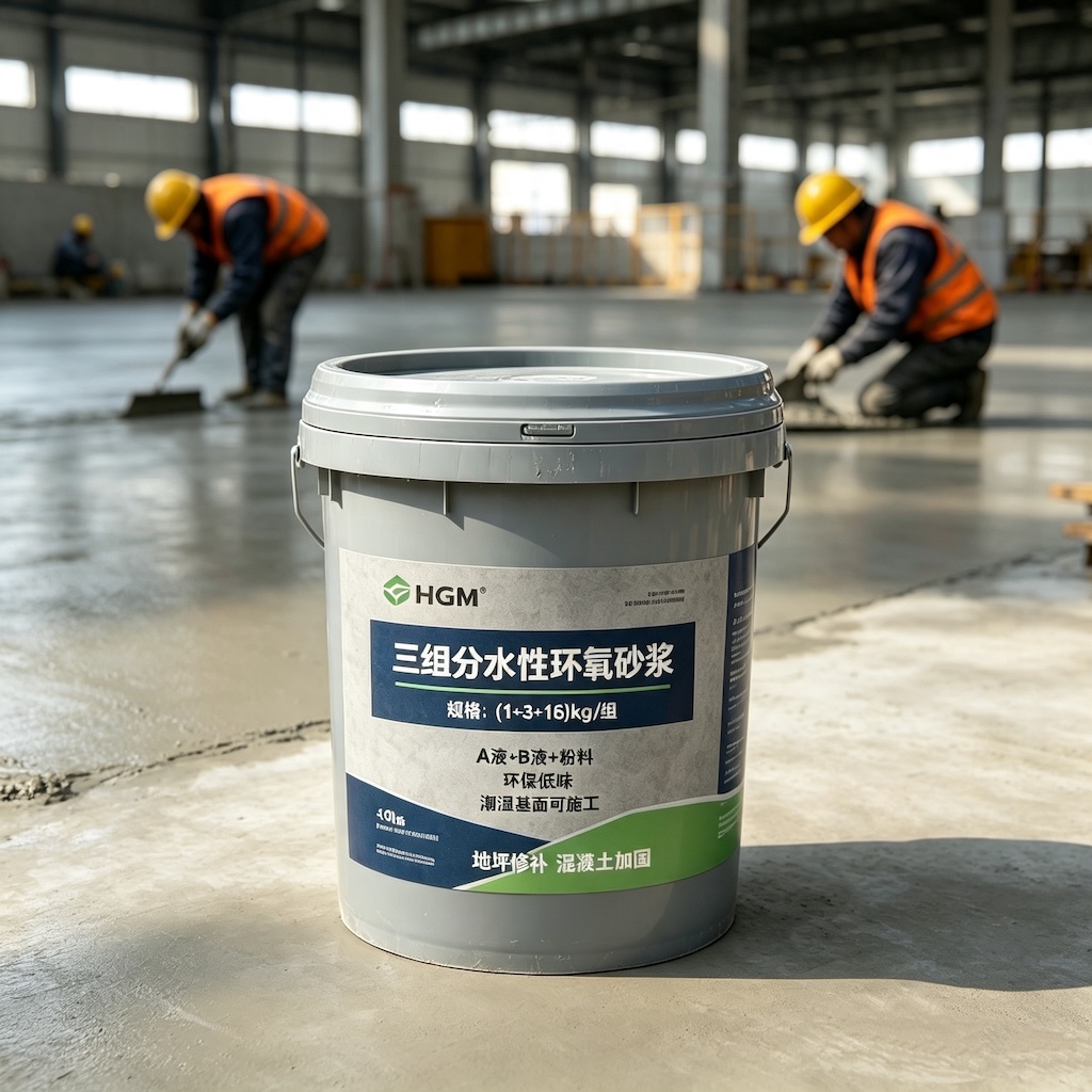 五寨三组份水性环氧砂浆